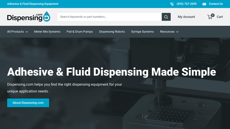 Complete Fluid and Adhesive Dispensing Systems, Accessories and More