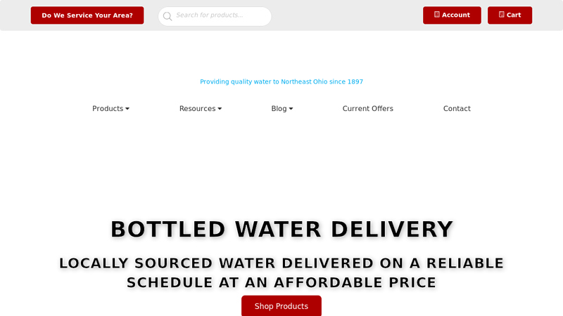 Bottled Water Delivery Service | Cleveland, Oh | Distillata