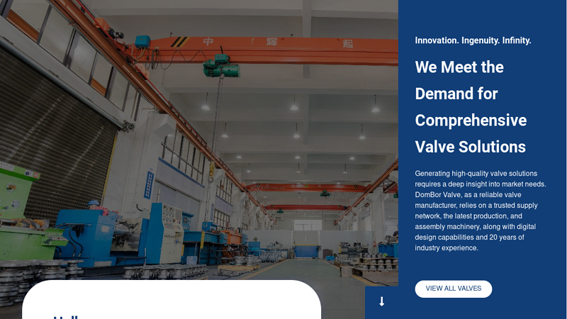 Home of Reliable Valve Solutions in China | DomBor Valve