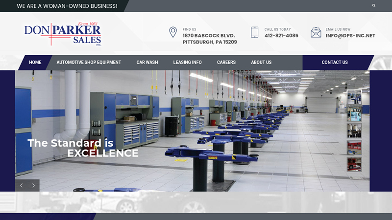 Don Parker Sales | Automotive and Car Wash Equipment Distributor