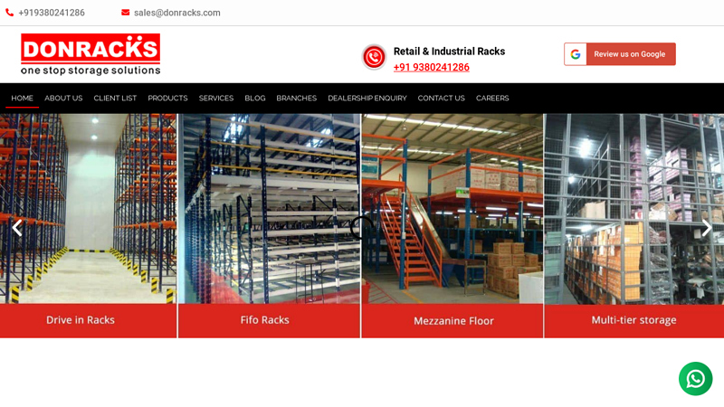 Retail, Industrial storage racks & shelves manufacturer India; Retail, Industrial storage racks & shelves manufacturer India