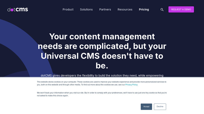 Universal CMS | dotCMS