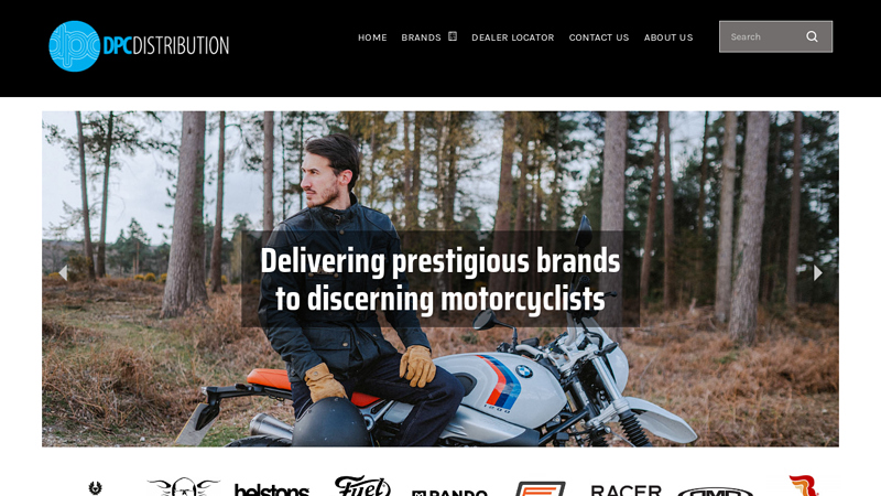 DPC Distribution: UK Distributor for Prestigious Motorcycling Brands