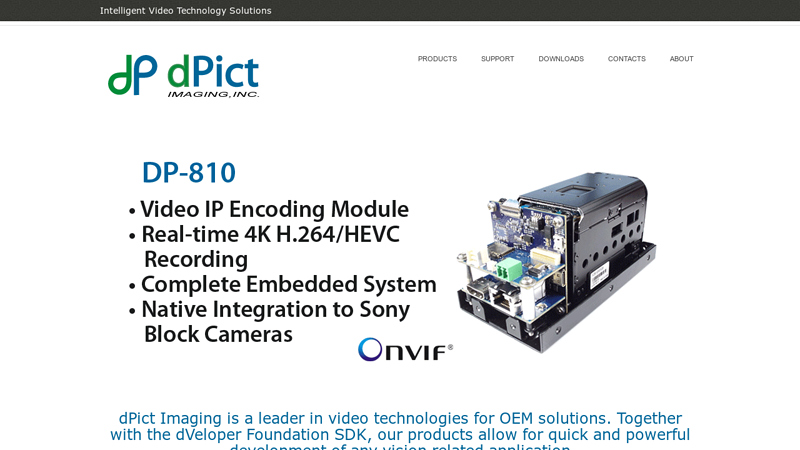 dPict Imaging - Intelligent Video Technology Solutions