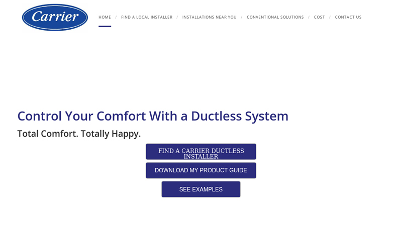 Home | Carrier Ductless