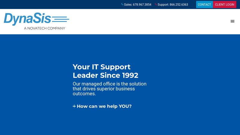 SMB IT Support & IT Services | IT Companies Atlanta | DynaSis