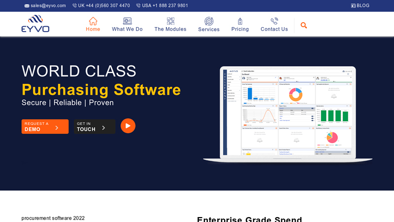 Purchasing Software | Procurement Software company in usa|Eyvo