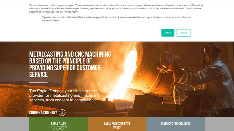 The Eagle Group - World-Class Metal Casting and CNC Machining