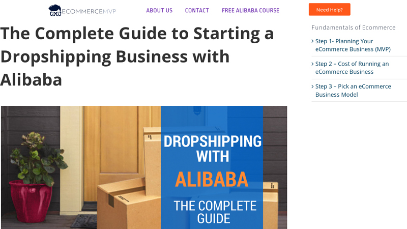 Image of The Complete Guide to Starting a Dropshipping Business with Alibaba ...