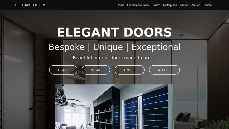 Glass Doors | Timber Doors | Bespoke | Elegant Doors