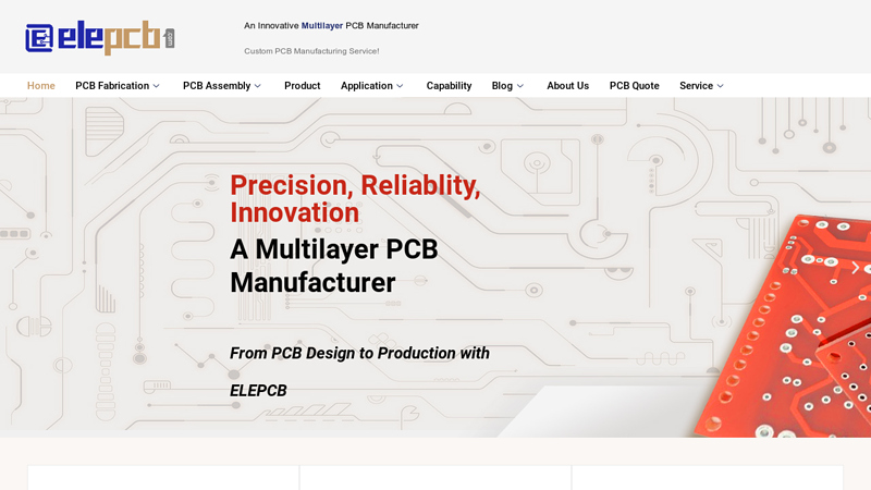 PCB & PCB Assembly Service - Prototype & Fabrication | ELE