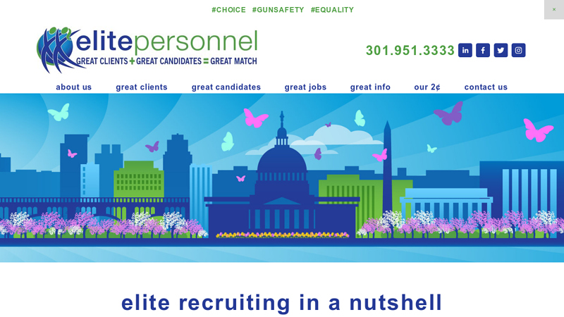 Elite Personnel Staffing Agency & Recruitment Services | DC, MD, VA