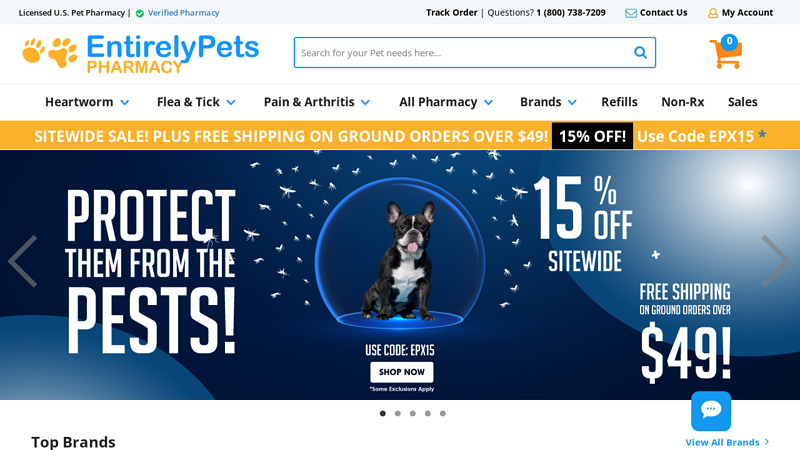 EntirelyPets Pharmacy | Online Pet Pharmacy | Pet Medications | Pet Supplies