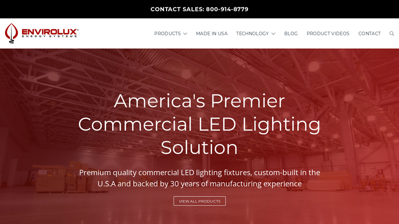 Custom LED Lights & Fixtures | Made in the USA | EnviroLux