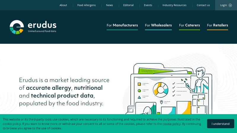 Erudus, united around food data