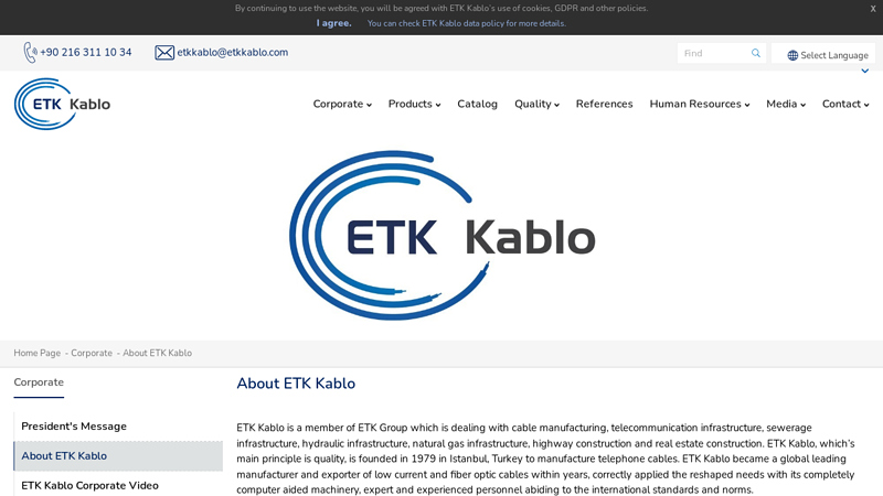 Image of About ETK Kablo | ETK Kablo