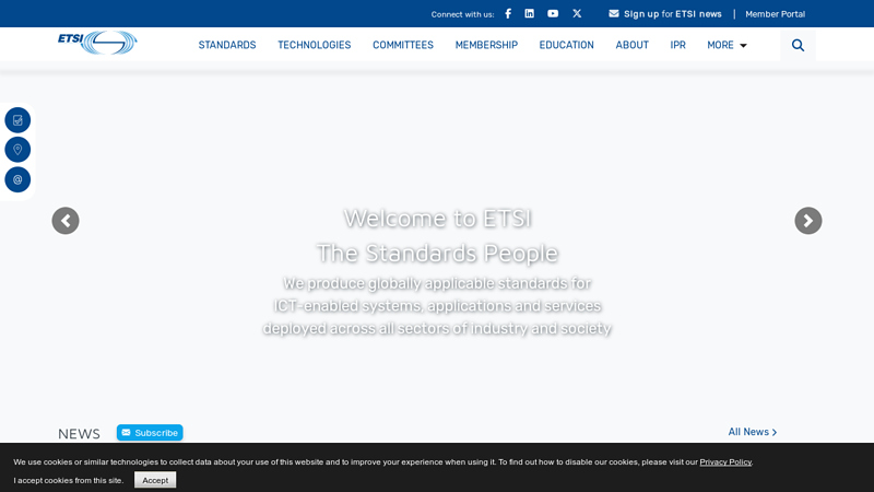 ETSI - Welcome to the World of Standards!