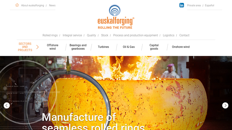 Seamless rolled rings manufacturer up to 10 metres C euskalforging - euskalforging