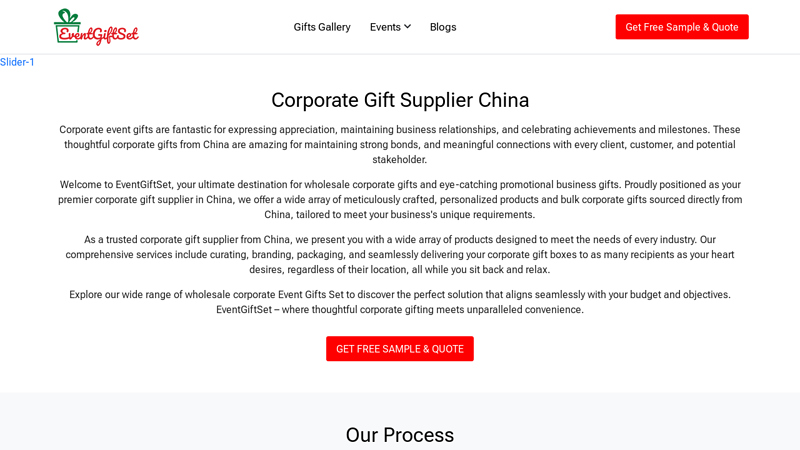 Image of Bulk Corporate Gift Supplier China | Corporate Event Gifts Wholesale ...