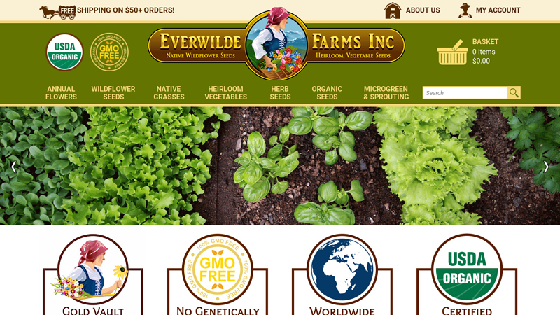 Everwilde Farms | Bulk Seeds for Sale, NON-GMO & Organic