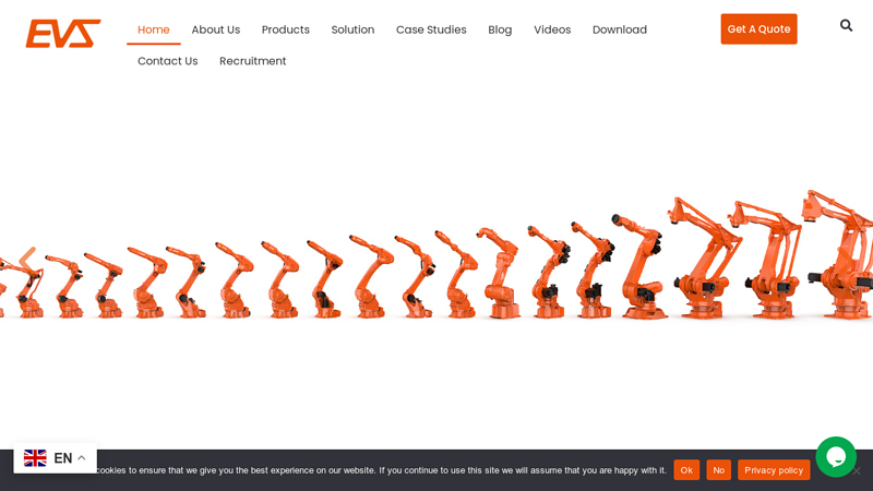 Industrial Robot Arm Supplier and Manufacturer - EVS Robot