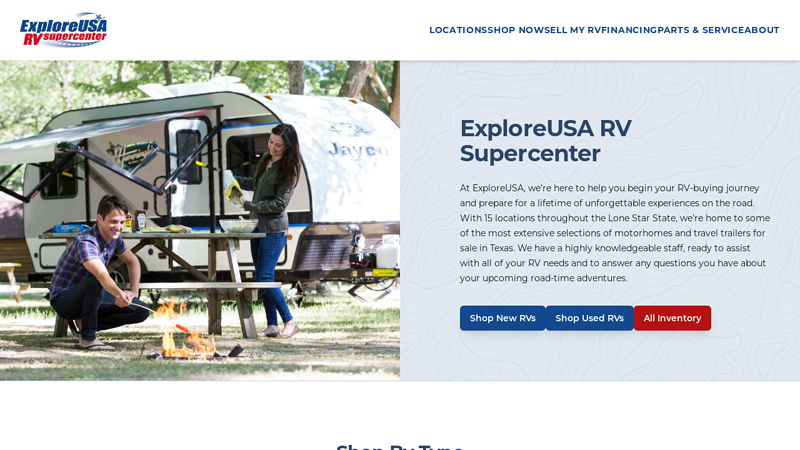 ExploreUSA RV Supercenter | Blue Compass RV