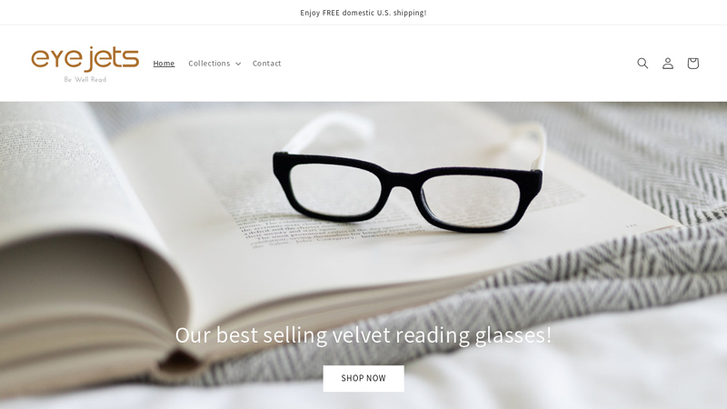 Eyejets Premium Designer Reading & Blue Light Blocking Glasses