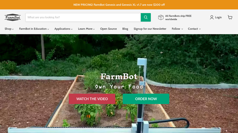 FarmBot | Open-Source CNC Farming