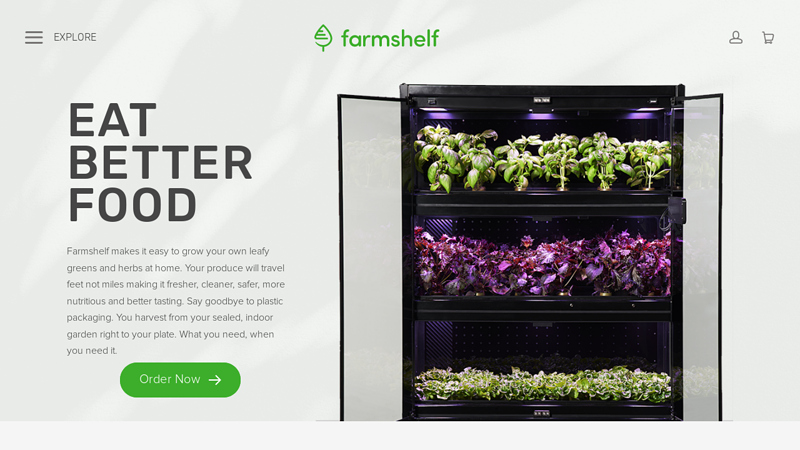 Best Indoor Hydroponic Garden | Vertical Farming and Growing System | Grow Where You Are | Hydro Farm at Home | Farmshelf