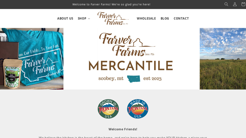 Welcome to Farver Farms Mercantile!