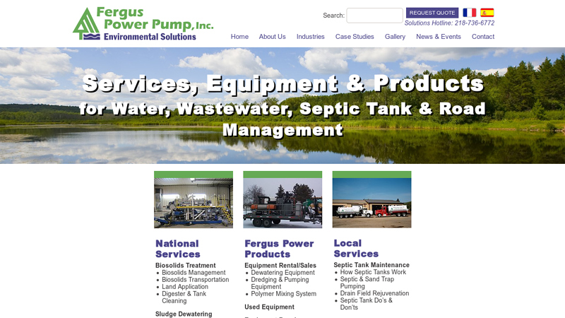 Sludge Treatment, Equipment Rental, Septic Tank Maintenance