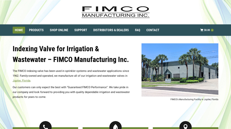 Indexing Valve For Sprinkler Systems & Wastewater - FIMCO