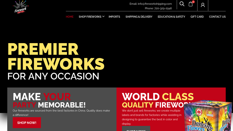 Fireworks Shipping | Fast, Safe Delivery to All 50 States