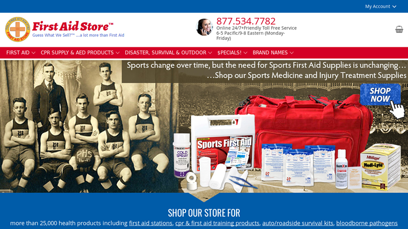 First Aid Store? - First Aid Kits, Bags, First Aid Supplies & Packs at FirstAidStore.com