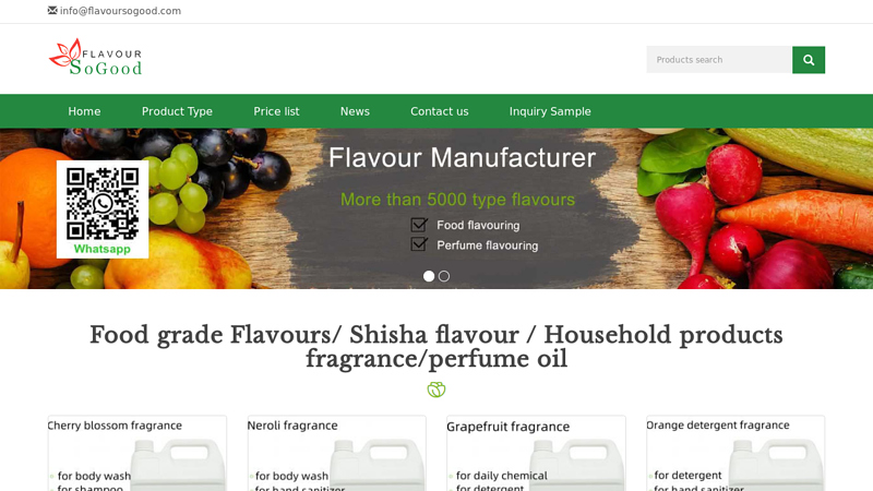 Food flavour, household products fragrance, Shisha hookha flavour suppier, perfume oil suppier