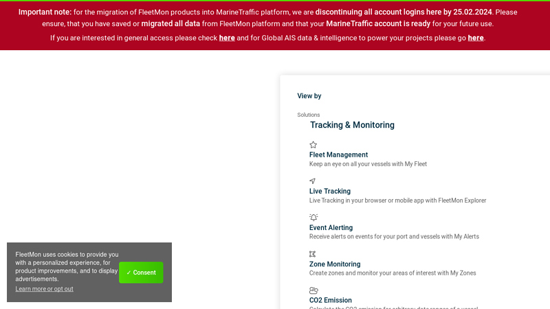 Live AIS Vessel Tracker with Ship and Port Database