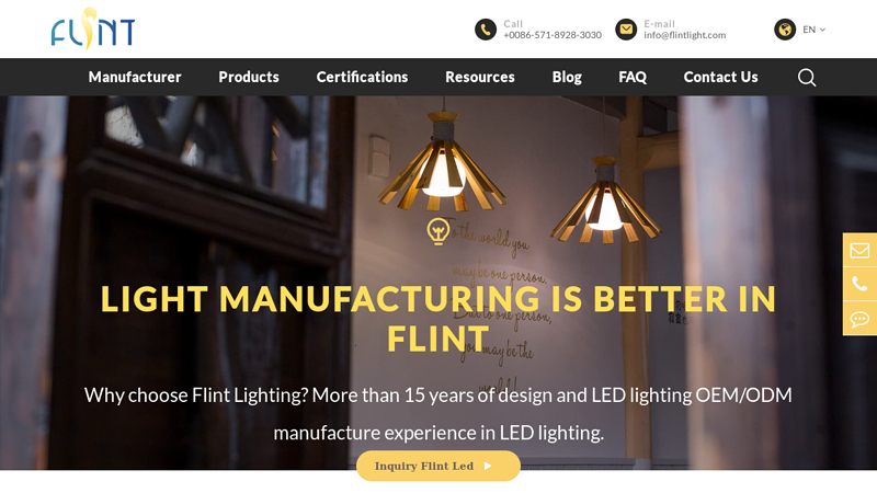 LED Lighting Manufacturer/Supplier/Factory China, Commercial LED Lighting OEM & ODM | Flint