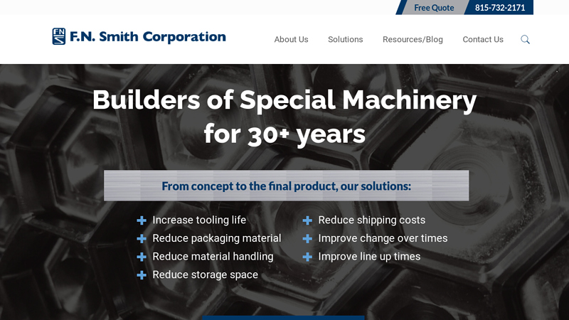 Precision Machining Manufacturer | F.N. Smith Corporation