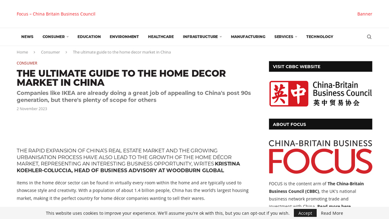 Image of The ultimate guide to the home decor market in China