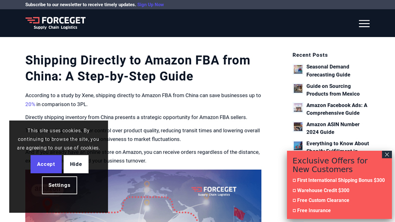 Image of Shipping Directly to Amazon FBA from China: A Step-by-Step Guide