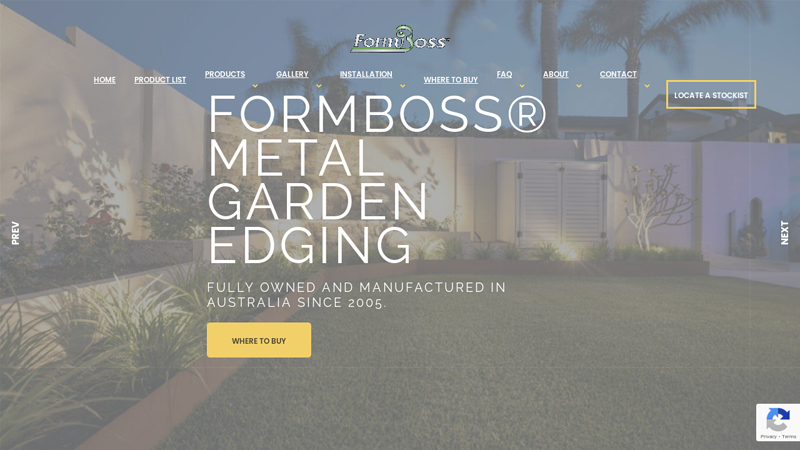 Metal Garden Edging System | Australian Made - FormBoss?