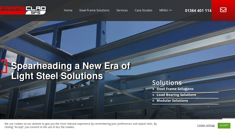 Frameclad | Manufacturer Of Light Gauge Steel Frame Solutions