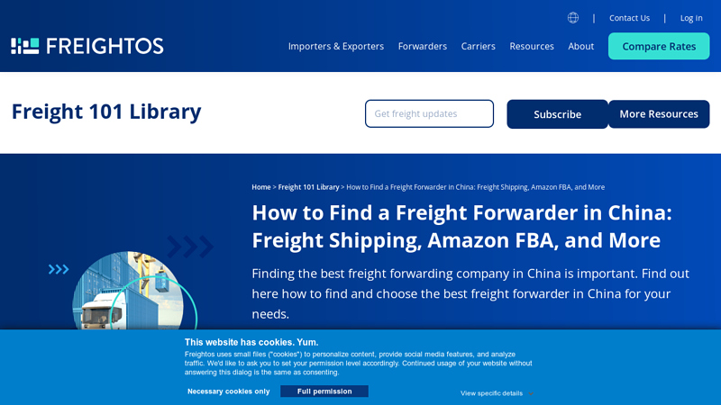 Image of How To Find The Best Freight Forwarder In China | Freightos