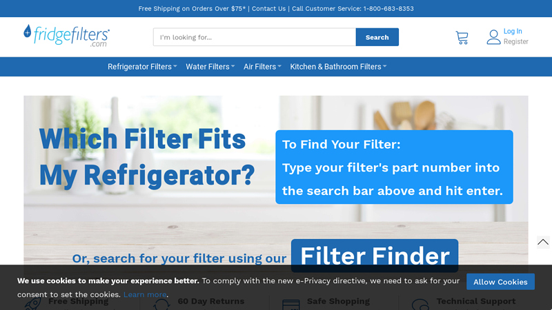 Refrigerator Water Filters: Huge Online Selection - FridgeFilter