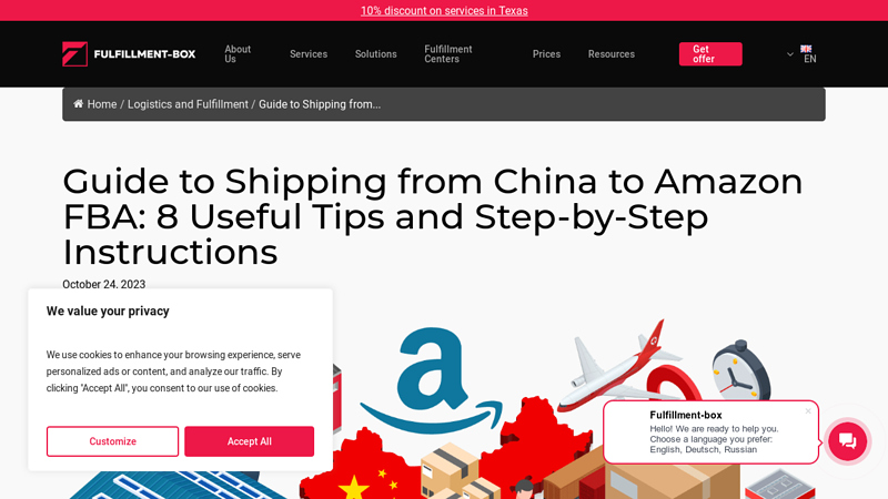 Image of Shipping From China To Amazon FBA: Guide