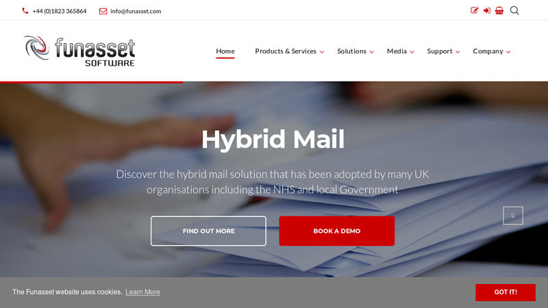 Funasset - Hybrid Mail, Batch Printing and Software Development