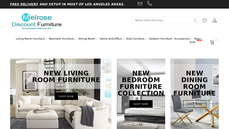 Furniture Store Los Angeles - Melrose Discount Furniture