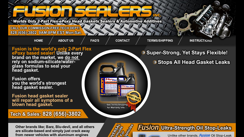 Fusion Sealers Inc: Home