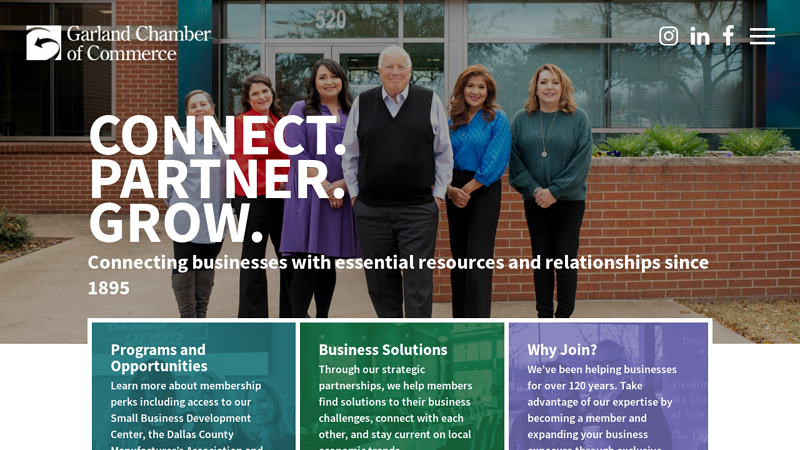 Connect. Partner. Grow. | Garland Chamber of Commerce