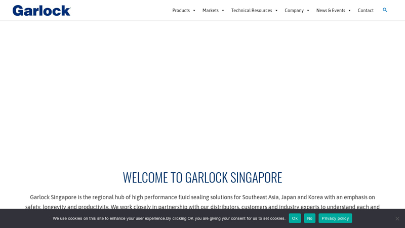 Leaders in Sealing Integrity - Gaskets, Butterfly Valves - Garlock Singapore